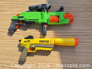 MaxSold Auction: Nerf & Adventure Force Toy Blasters - Pistol and Rifle/Long Blaster - Saanich (British Columbia, Canada) SELLER MANAGED Downsizing Online Auction - Dunsterville Avenue