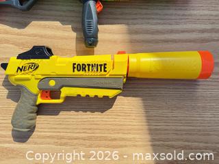 MaxSold Auction: Nerf & Adventure Force Toy Blasters - Pistol and Rifle/Long Blaster - Saanich (British Columbia, Canada) SELLER MANAGED Downsizing Online Auction - Dunsterville Avenue