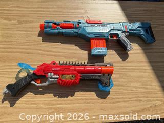 MaxSold Auction: Nerf & ZURU X-Shot Toy Blaster Lot (Elite 2.0 Echo & Dino Attack) - Saanich (British Columbia, Canada) SELLER MANAGED Downsizing Online Auction - Dunsterville Avenue