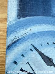 MaxSold Auction: Original Acrylic on Stretched Canvas Painting, Signed & Dated - Saanich (British Columbia, Canada) SELLER MANAGED Downsizing Online Auction - Dunsterville Avenue