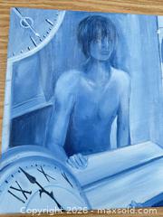 MaxSold Auction: Original Acrylic on Stretched Canvas Painting, Signed & Dated - Saanich (British Columbia, Canada) SELLER MANAGED Downsizing Online Auction - Dunsterville Avenue