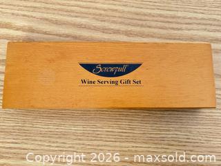 MaxSold Auction: Screwpull Wine Serving Set with Vacuum Pump & Accessories - Saanich (British Columbia, Canada) SELLER MANAGED Downsizing Online Auction - Dunsterville Avenue