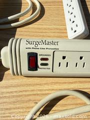 MaxSold Auction: Surge Protector / Power Strip, 3-Prong Grounded, 6–7 Outlets, White - Saanich (British Columbia, Canada) SELLER MANAGED Downsizing Online Auction - Dunsterville Avenue