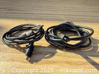 MaxSold Auction: USB A to Micro?B Cable, Black, Approx. 4–5 ft - Saanich (British Columbia, Canada) SELLER MANAGED Downsizing Online Auction - Dunsterville Avenue