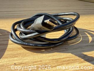 MaxSold Auction: USB A to Micro?B Cable, Black, Approx. 4–5 ft - Saanich (British Columbia, Canada) SELLER MANAGED Downsizing Online Auction - Dunsterville Avenue