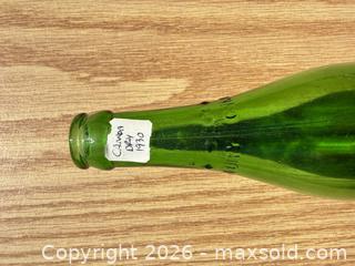 MaxSold Auction: Vintage 1930 Canada Dry Green Glass Soda Bottle - Saanich (British Columbia, Canada) SELLER MANAGED Downsizing Online Auction - Dunsterville Avenue