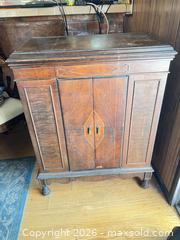 MaxSold Auction: Brunswick Mahogany Art Deco Bar / Cocktail Cabinet - Las Vegas (Nevada, USA) PARTNER MANAGED Estate Sale Online Auction - South 16th Street