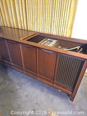 MaxSold Auction: Magnavox Mid?Century Console Stereo Hi?Fi Cabinet, ~66in - Las Vegas (Nevada, USA) PARTNER MANAGED Estate Sale Online Auction - South 16th Street