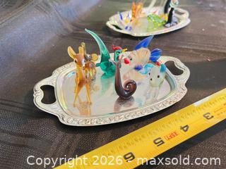 MaxSold Auction: Mixed Lot: Glass & Porcelain Figurines, Miniatures and Trays - Las Vegas (Nevada, USA) PARTNER MANAGED Estate Sale Online Auction - South 16th Street