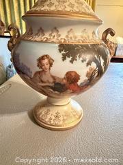 MaxSold Auction: Porcelain Covered Urn / Lidded Vase, Antique Victorian-Style, 12 in - Las Vegas (Nevada, USA) PARTNER MANAGED Estate Sale Online Auction - South 16th Street