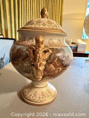 MaxSold Auction: Porcelain Covered Urn / Lidded Vase, Antique Victorian-Style, 12 in - Las Vegas (Nevada, USA) PARTNER MANAGED Estate Sale Online Auction - South 16th Street