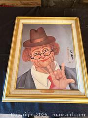 MaxSold Auction: Red Skelton "I Love You" 1990 Limited Edition Canvas Print - Las Vegas (Nevada, USA) PARTNER MANAGED Estate Sale Online Auction - South 16th Street