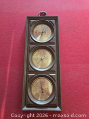 MaxSold Auction: Springfield Wall Weather Station w/ Thermometer, Barometer, Hygrometer - Las Vegas (Nevada, USA) PARTNER MANAGED Estate Sale Online Auction - South 16th Street