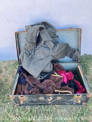 MaxSold Auction: Two Vintage Steamer Trunks with Multiple Garments - Las Vegas (Nevada, USA) PARTNER MANAGED Estate Sale Online Auction - South 16th Street