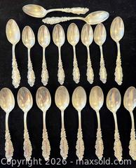 MaxSold Auction: 18 Vintage Gotham 1883  Sterling Silver Teaspoons - Camarillo (California, USA) PARTNER MANAGED Estate Sale Online Auction - Corte Malpaso Court