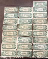 MaxSold Auction: 25 1935 Silver Certificates Series G, F, A and More - Camarillo (California, USA) PARTNER MANAGED Estate Sale Online Auction - Corte Malpaso Court