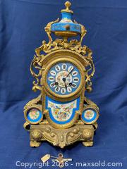 MaxSold Auction: Antique French 19th-Century Mantel Clock - Camarillo (California, USA) PARTNER MANAGED Estate Sale Online Auction - Corte Malpaso Court
