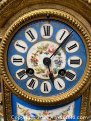 MaxSold Auction: Antique French 19th-Century Mantel Clock - Camarillo (California, USA) PARTNER MANAGED Estate Sale Online Auction - Corte Malpaso Court