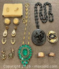 MaxSold Auction: Antique Jewelry Earrings and more.  - Camarillo (California, USA) PARTNER MANAGED Estate Sale Online Auction - Corte Malpaso Court