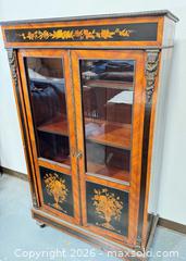 MaxSold Auction: Antique Napoleon III Display Cabinet  - Camarillo (California, USA) PARTNER MANAGED Estate Sale Online Auction - Corte Malpaso Court