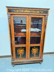 MaxSold Auction: Antique Napoleon III Display Cabinet  - Camarillo (California, USA) PARTNER MANAGED Estate Sale Online Auction - Corte Malpaso Court