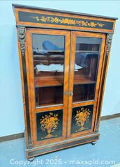 MaxSold Auction: Antique Napoleon III Display Cabinet  - Camarillo (California, USA) PARTNER MANAGED Estate Sale Online Auction - Corte Malpaso Court