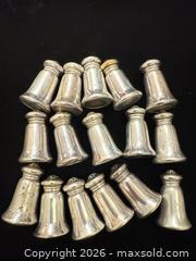 MaxSold Auction: Antique Sterling Silver Salt and Pepper  - Camarillo (California, USA) PARTNER MANAGED Estate Sale Online Auction - Corte Malpaso Court