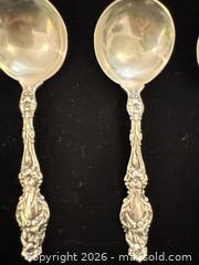 MaxSold Auction: Antique Sterling Silver Spoons Lily Whiting   - Camarillo (California, USA) PARTNER MANAGED Estate Sale Online Auction - Corte Malpaso Court