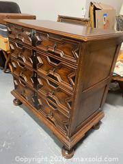 MaxSold Auction: Antique T.B. & W. Cockayne Sheffield Chest of Drawers - Camarillo (California, USA) PARTNER MANAGED Estate Sale Online Auction - Corte Malpaso Court