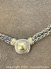 MaxSold Auction: David Yurman Gold and Silver Necklace  - Camarillo (California, USA) PARTNER MANAGED Estate Sale Online Auction - Corte Malpaso Court