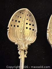 MaxSold Auction: Six Antique Sterling Silver Spoons - Camarillo (California, USA) PARTNER MANAGED Estate Sale Online Auction - Corte Malpaso Court