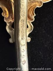 MaxSold Auction: Six Antique Sterling Silver Spoons - Camarillo (California, USA) PARTNER MANAGED Estate Sale Online Auction - Corte Malpaso Court