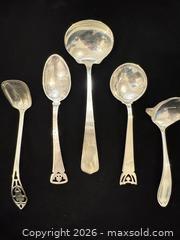 MaxSold Auction: Sterling Silver Antique Ladle - Camarillo (California, USA) PARTNER MANAGED Estate Sale Online Auction - Corte Malpaso Court