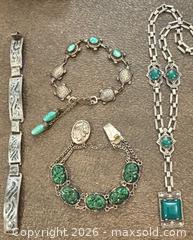 MaxSold Auction: Vintage Sterling Necklace and Bracelets   - Camarillo (California, USA) PARTNER MANAGED Estate Sale Online Auction - Corte Malpaso Court