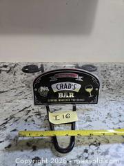 MaxSold Auction: LOT"I 16"- NEW- "CHAD'S Bar" Sign - Kingston (Ontario, Canada) SELLER MANAGED Downsizing Online Auction - Morenz Crescent