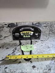 MaxSold Auction: NEW- "ALAN'S Bar" Sign - Kingston (Ontario, Canada) SELLER MANAGED Downsizing Online Auction - Morenz Crescent