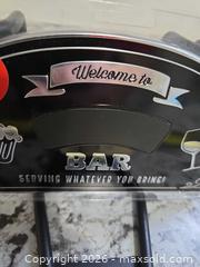MaxSold Auction: NEW- Blank Chalkboard Bar Sign - Kingston (Ontario, Canada) SELLER MANAGED Downsizing Online Auction - Morenz Crescent