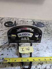 MaxSold Auction: NEW- "BRANDON's Bar" Sign - Kingston (Ontario, Canada) SELLER MANAGED Downsizing Online Auction - Morenz Crescent