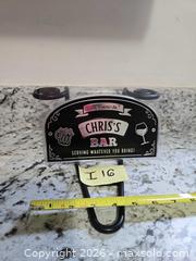 MaxSold Auction: NEW- "CHRIS's Bar" Sign - Kingston (Ontario, Canada) SELLER MANAGED Downsizing Online Auction - Morenz Crescent