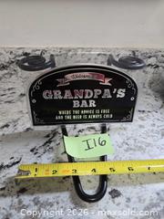 MaxSold Auction: NEW- "GRANDPA'S Bar" Sign - Kingston (Ontario, Canada) SELLER MANAGED Downsizing Online Auction - Morenz Crescent