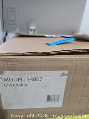 MaxSold Auction: NEW- MODERN CHANDELIER - Kingston (Ontario, Canada) SELLER MANAGED Downsizing Online Auction - Morenz Crescent