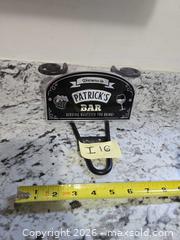 MaxSold Auction: NEW- "Patrick's Bar" Sign  - Kingston (Ontario, Canada) SELLER MANAGED Downsizing Online Auction - Morenz Crescent