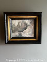 MaxSold Auction: Oil Painting Study of Clouds  - Toronto (Ontario, Canada) SELLER MANAGED Downsizing Online Auction - Brooklyn Avenue