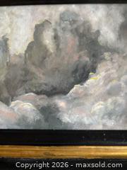 MaxSold Auction: Oil Painting Study of Clouds  - Toronto (Ontario, Canada) SELLER MANAGED Downsizing Online Auction - Brooklyn Avenue