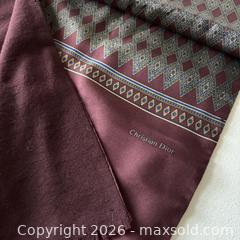 MaxSold Auction: Christian Dior Silk & Wool Scarf - Toronto (Ontario, Canada) SELLER MANAGED Downsizing Online Auction - Brooklyn Avenue
