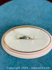 MaxSold Auction: 10K Gold Small Diamond Cluster Ring  - Hamilton (Ontario, Canada) SELLER MANAGED Estate Sale Online Auction - Gertrude Street