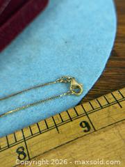 MaxSold Auction: 14K Gold Diamond & Blue Sapphire Halo Necklace - Hamilton (Ontario, Canada) SELLER MANAGED Estate Sale Online Auction - Gertrude Street