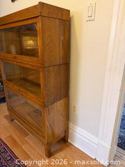 MaxSold Auction: Antique ‘Prestonia’ 3-Tier Mission Oak Stacking Barristers Bookcase - Hamilton (Ontario, Canada) SELLER MANAGED Estate Sale Online Auction - Gertrude Street