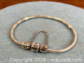 MaxSold Auction: PANDORA Sterling Silver Charm Bracelet - Hamilton (Ontario, Canada) SELLER MANAGED Estate Sale Online Auction - Gertrude Street