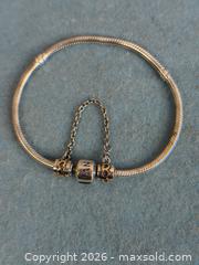 MaxSold Auction: PANDORA Sterling Silver Charm Bracelet - Hamilton (Ontario, Canada) SELLER MANAGED Estate Sale Online Auction - Gertrude Street
